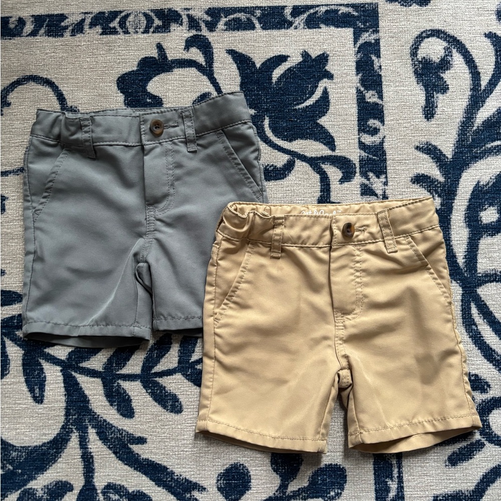 Cat & Jack Gray and Tan short bundle